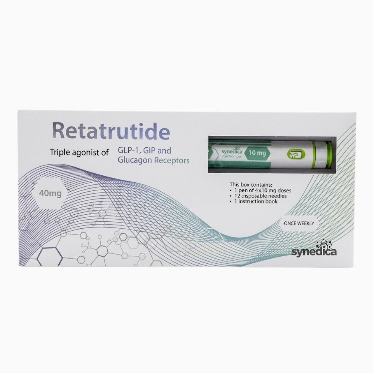 Synedica Retatrutide 40mg Pen – Lancashire Peptides